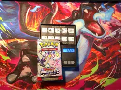 VERY HEAVY! GOD PACKUUU 22.34g Prismatic Evolutions Pokemon TCG Booster (SEALED) - Image 1