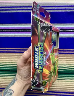 Pokemon Celestial Storm Leaf Charge Theme Deck Sceptile Holo 2018 Sun & Moon NEW - Image 4