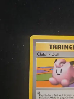 Pokemon TCG Clefairy Doll Base Set Trainer 70/102 Unlimited Rare, LP Condition - Image 2