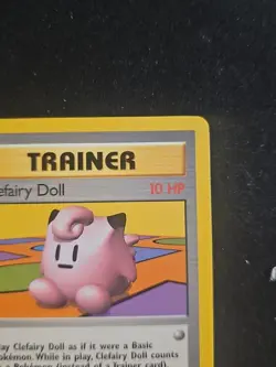 Pokemon TCG Clefairy Doll Base Set Trainer 70/102 Unlimited Rare, LP Condition - Image 3