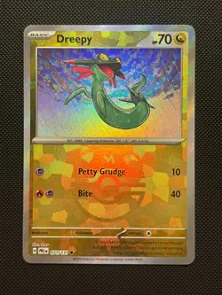 Dreepy 071/131 Prismatic Evolutions Master Ball Reverse Holo Pokemon TCG NM - Image 1