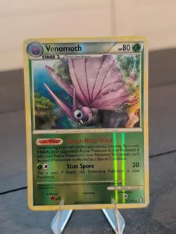 Pokemon TCG Venomoth 11/102 Triumphant Reverse Holo LP - Image 1