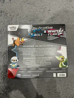 Pokemon TCG Scarlet & Violet Black Bolt & White Flare Unova Poster Collection - Image 2