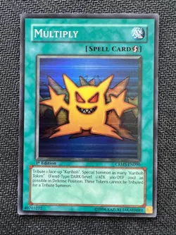Yugioh Multiply 1st Ed Super Rare CRMS-EN090 LP/NM - Image 1