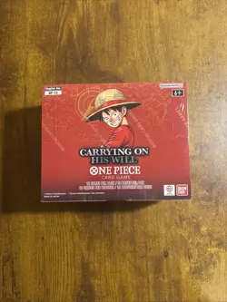 One Piece Card Game: Carrying On His Will (OP-13) Booster Box Sealed- first run! - Image 1