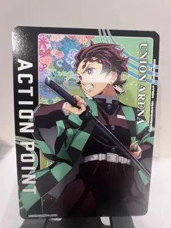 Action Point Card AP01 Tanjiro Kamado Union Arena Demon Slayer - Image 1