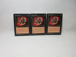 FUNERAL CHARM X3 MAGIC THE GATHERING VISIONS VINTAGE MTG CARD #376 - Image 2