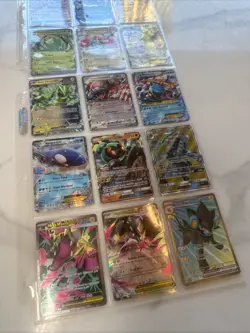 Pokemon TCG Binder Pages 18 Cards- Holos, Full Arts, Mega Ex’s, GX’s, HITS! 🚨 - Image 2