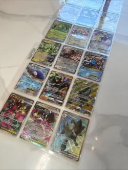 Pokemon TCG Binder Pages 18 Cards- Holos, Full Arts, Mega Ex’s, GX’s, HITS! 🚨 - Image 3