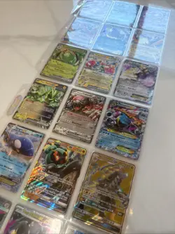 Pokemon TCG Binder Pages 18 Cards- Holos, Full Arts, Mega Ex’s, GX’s, HITS! 🚨 - Image 5