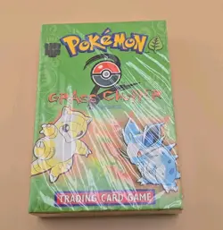 Pokemon Card Base Set 2, GRASS CHOPPER Theme Deck WOTC 1999-2000, Factory Sealed - Image 1