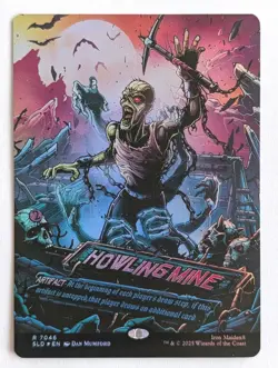 Howling Mine (7046) (Rainbow Foil) Secret Lair Drop Iron Maiden - MTG RARE - Image 1