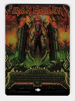 MTG: Iron Maiden (Rainbow Foil) | Secret Lair Drop Series 2185 NM - Image 1