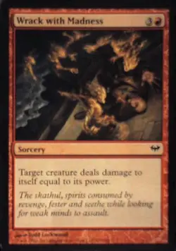 Wrack with Madness - Dark Ascension: #107, Magic: The Gathering Lp C287 - Image 1
