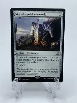 Stoneforge Masterwork - Oath of the Gatewatch - MTG - Rare - Magic The Gathering - Image 1