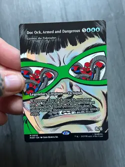 0010 Doc Ock, Armed and Dangerous MTG Spiderman Card Magic The Gathering - Image 3