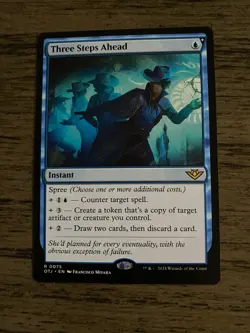 MTG Three Steps Ahead (Outlaws of Thunder Junction) - Image 1