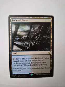 Polluted Delta Khans of Tarkir Regular - Image 1
