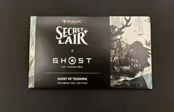 Ghost Of Tsushima Secret Lair Magic The Gathering - Rainbow Foil Edition - Image 1