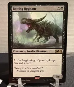 MTG Magic the Gathering Rotting Regisaur (111/357) Core Set 2020 Rare - Image 1