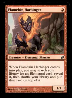 Flamekin Harbinger LP Light Play Lorwyn MTG [9509] - Image 1
