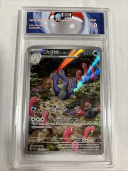 2024 Pokemon Wugtrio Illustration Rare #224 HGC 10 (sb2) - Image 1