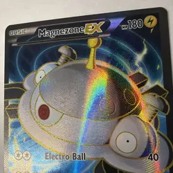 Magnezone EX Full Art 101/106 Holo Textured Pokemon Flashfire NM - Image 3