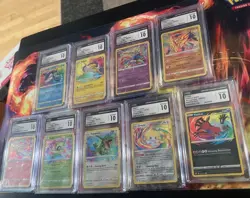 Pokemon Amazing Rare Full Set CGC 10 Gem Mint Rayquaza Reshiram Celebi - Image 1