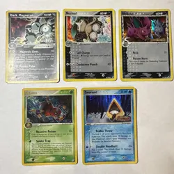 Pokemon Vintage 2004-2007 Reverse Holo Stamped Lot ex Era - Image 1