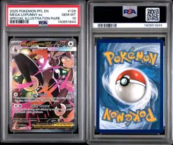 2025 Pokemon Mega Lopunny ex Special Illustration Rare #128/094 PSA 10 - Image 2