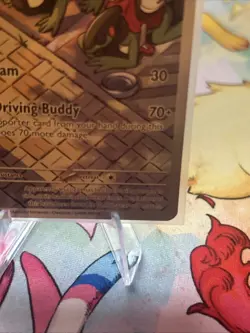 Pokemon TCG Cyclizar Paradox Rift 215/182 Holo Illustration Rare Mint Condition - Image 5
