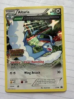 Pokemon TCG Altaria Roaring Skies Pre-release Promo XY46 Near Mint - Image 1