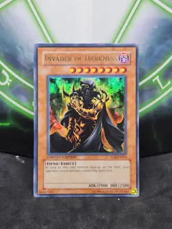 Yugioh Invader Of Darkness TLM-ENSE1 Ultra Rare Limited Edition NM - Image 1