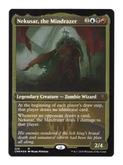 Nekusar, the Mindrazer (Foil Etched) Commander Masters Foil - Image 1