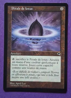 MTG Lotus Petal FRENCH NM CEDH Staple - Image 1
