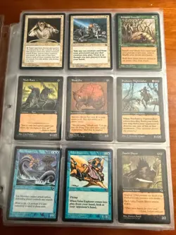 Magic The Gathering Mixed Lot Of 250+ Cards (1993 - 1997) Excellent Condition - Image 2