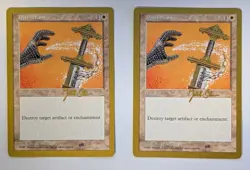 Disenchant - 1997 Jakub Slemr (5ED) (SB) World Championship Decks, MP - MTG X2 - Image 1