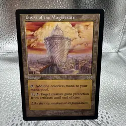 Tower of the Magistrate Mercadian Masques Regular Rare MP MTG - Image 1