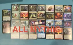 All MYTHIC Lot of 30 AS PICTURE MTG collection Bulk Pack rare - Image 1