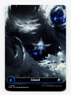 Island (263) (Borderless) - [Edge of Eternities] MTG Magic NM/M 💧 - Image 3