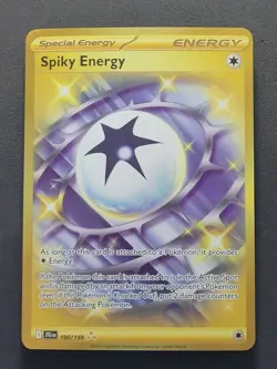 Spiky Energy 190/159 Hyper Rare Journey Together Pokemon TCG - Image 1