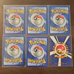 Pokemon TCG Lot Meowth Spearow Jungle Team Rocket 6 Cards English - Image 2