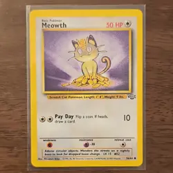 Pokemon TCG Lot Meowth Spearow Jungle Team Rocket 6 Cards English - Image 3