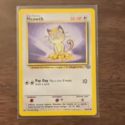 Pokemon TCG Lot Meowth Spearow Jungle Team Rocket 6 Cards English - Image 4