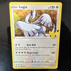 Lugia 022/025 Holo Rare - 2021 Pokemon Celebrations 25th Anniversary MP - Image 1