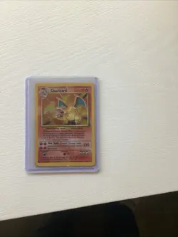 Pokemon TCG Charizard Holo Rare Card Base Set, 4/102, Unlimited Edition 1999 - Image 1