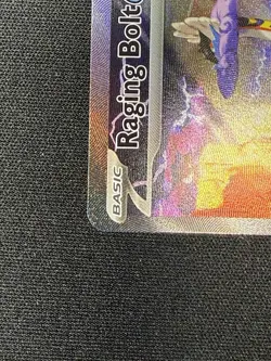 Pokemon TCG SV Temporal Forces Raging Bolt EX Card 208/162 Sir NM Condition - Image 4