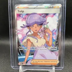 Tulip 244/182 SV04: Paradox Rift Holo Near Mint Pokemon Trainer Card - Image 1