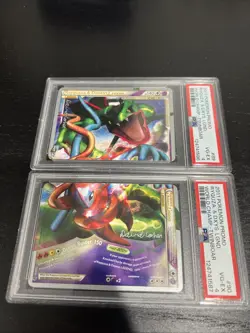 2011 Pokemon TCG Rayquaza & Deoxys Legend World Championship PSA 4 RARE - Image 1