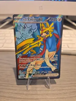 Pokemon TCG, Hop's Zacian Ex 176/159 - Journey Together - Image 1